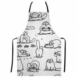 Фартух з 3D принтом Кіт Саймона - PrintSalon