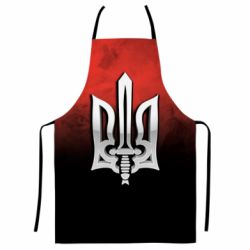 Фартух з 3D принтом Прапор правий сектор - PrintSalon