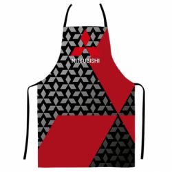 Фартук с 3D принтом Logo Mitsubishi Motors - PrintSalon