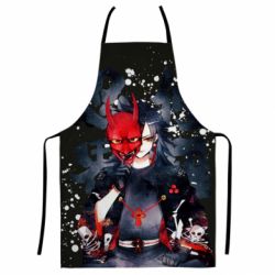 Фартух з 3D принтом Madara Uchiha Ancient Japan - PrintSalon