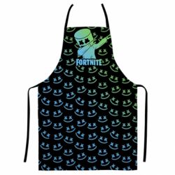 Фартук с 3D принтом Marshmello Fortnite Dab Neon - PrintSalon