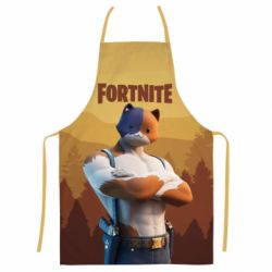 Фартук с 3D принтом Meowscles and logo - PrintSalon