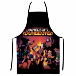 Фартук с 3D принтом Minecraft Dungeons new - PrintSalon