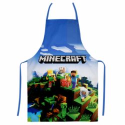 Фартух з 3D принтом Minecraft Starter - PrintSalon