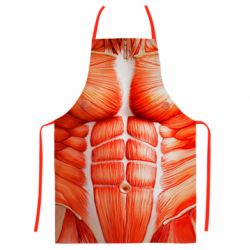 Фартух з 3D принтом Muscle suit - PrintSalon