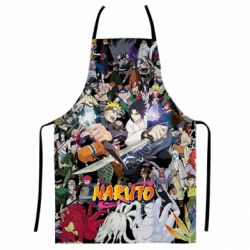 Фартух з 3D принтом Наруто Герої - PrintSalon