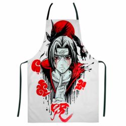 Фартук с 3D принтом Naruto Itachi Uchiha Art - PrintSalon