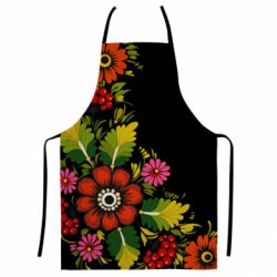 Фартух з 3D принтом Петриківський розпис - PrintSalon