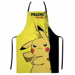 Фартук с 3D принтом Pikachu Pika Pika - PrintSalon