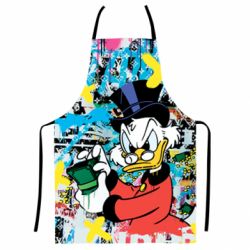 Фартух з 3D принтом Rich Scrooge McDuck - PrintSalon
