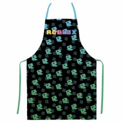 Фартук с 3D принтом Roblox And Logo 3D - PrintSalon