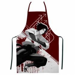 Фартук с 3D принтом Sasuke Uchiha - PrintSalon