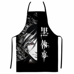 Фартух з 3D принтом Себастьян Темний Дворецький - PrintSalon