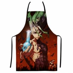 Фартух з 3D принтом Senku Doctor Stone - PrintSalon