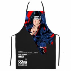 Фартух з 3D принтом shattered Itachi art - PrintSalon