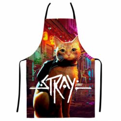 Фартук с 3D принтом Stray game - PrintSalon