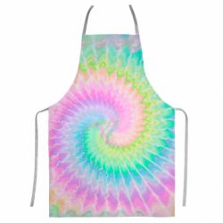 Фартух з 3D принтом Tie dye spiral - PrintSalon