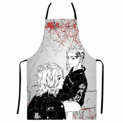Фартух з 3D принтом Tokyo Revengers Mikey And Draken - PrintSalon