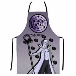 Фартух з 3D принтом Uchiha Obito - jinchuuriki form - PrintSalon