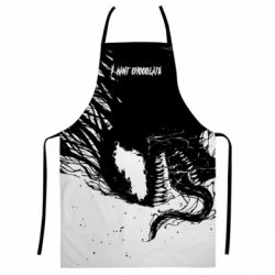 Фартух з 3D принтом VENOM I want chocolate - PrintSalon