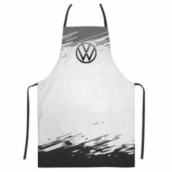 Фартух з 3D принтом Volkswagen logo and grunge - PrintSalon