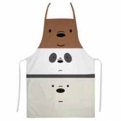 Фартух з 3D принтом We bare bears ice cream - PrintSalon