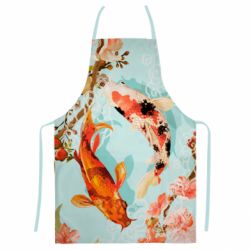 Фартух з 3D принтом Японські Риби Кои - PrintSalon