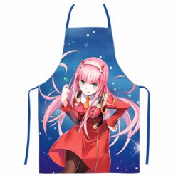 Фартук с 3D принтом Zero Two Stars - PrintSalon