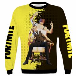 3D свитшот A Boy And His Cat - PrintSalon