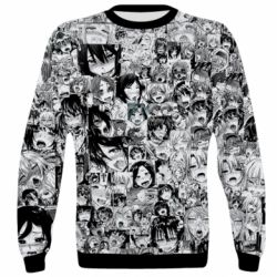 3D світшот Ahegao manga - PrintSalon