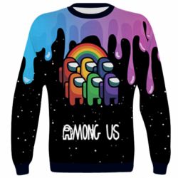 3D свитшот Among Us art paints - PrintSalon