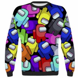 3D свитшот Among us multicolored - PrintSalon
