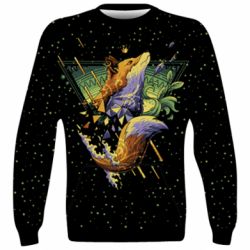 3D світшот Art fox - PrintSalon