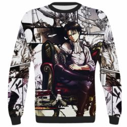 3D світшот Attack on Titan Кapral Levi - PrintSalon