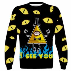 3D світшот Bill Cipher - PrintSalon