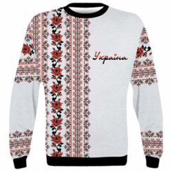 3D світшот Black and Red Ukraine - PrintSalon