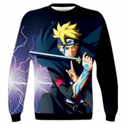 3D світшот Boruto Raiton Shiden - PrintSalon