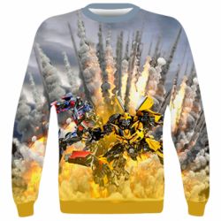 3D світшот Bumblebee and Optimus Prime - PrintSalon