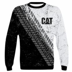 3D свитшот CAT and tires