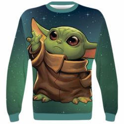 3D світшот Cute Baby Yoda - PrintSalon