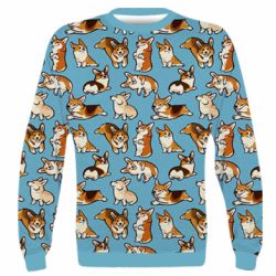 3D світшот Cute Corgis - PrintSalon