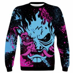 3D світшот Cyberpunk Spray Neon - PrintSalon