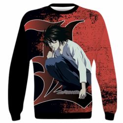 3D свитшот Death Note El - PrintSalon