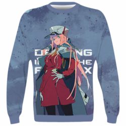 3D свитшот DITF Zero Two Art - PrintSalon
