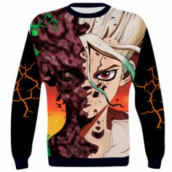 3D свитшот Доктор Стоун Арт - PrintSalon