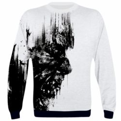 3D свитшот Dying Light, black and white