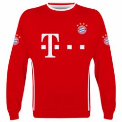 3D свитшот FC Bayern. Твоя фамилия, номер (англ.) - PrintSalon