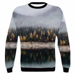 3D свитшот Forest by the lake - PrintSalon