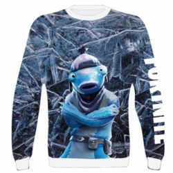 3D свитшот Fortnite Freezing Fishstick - PrintSalon