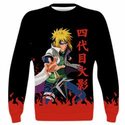 3D світшот Fourth Hokage Minato Namikaze - PrintSalon